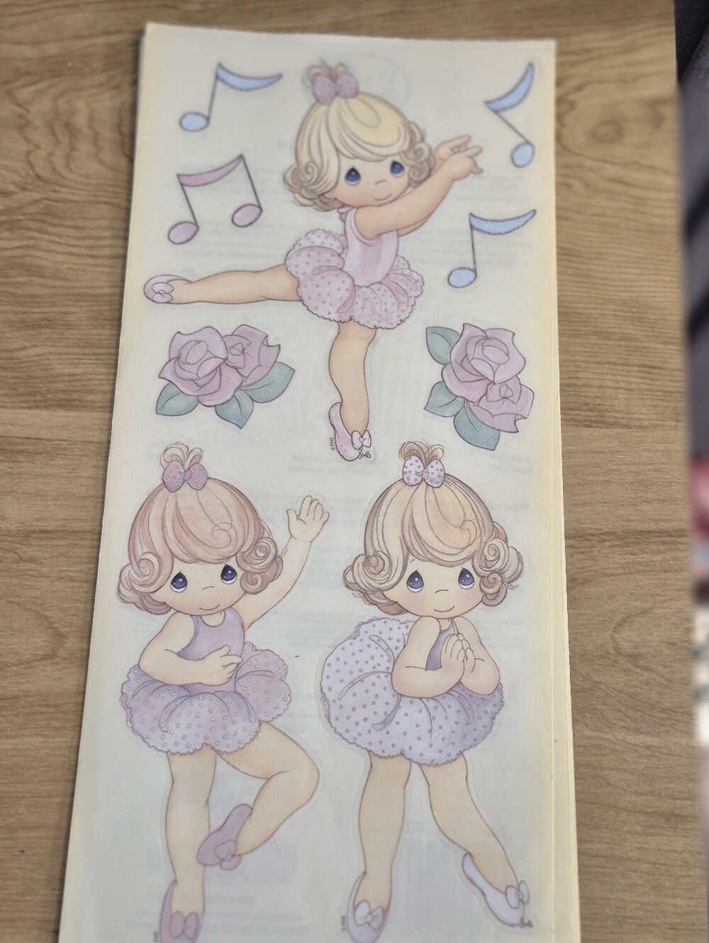Pastel Ballerina Wall Decals - Pink and Lavender